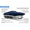 Eevelle Boat Cover DECK BOAT Walk Thru Windshield, Outboard Fits 20ft 6in L up to 102in W Navy WSDKWT20102B-NVY - alternate 1